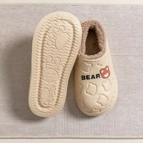 Chaussons femme en cuir (Faux cuir)